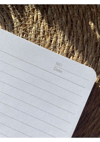 Yeni Nesil Kalp Spiralli Eğlenceli Çizgili Defter