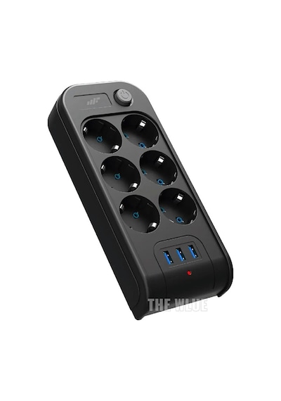 Çoklu 6'lı Priz Akım Korumalı 3xusb 3.4a 2500 Watt 2 Metre Uzatma Diğer