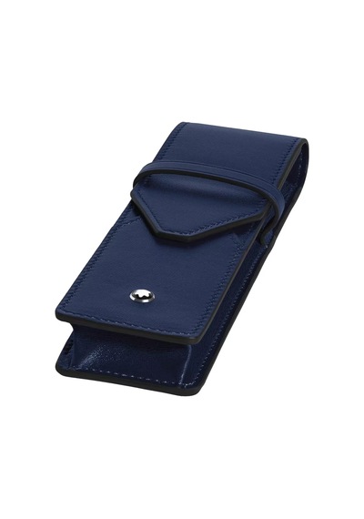 Montblanc Envelope 2li Kalem Kılıfı 221366 Mavi