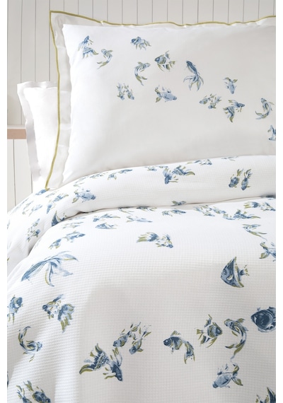 Yataş Bedding Betta Tek Kişilik Pike Takımı - Mavi Yataş Bedding Betta Tek Kişilik Pike Takımı - Mavi