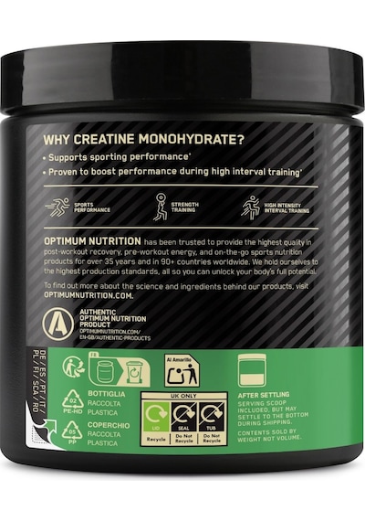 Kreatin Monohidrat Portakal Aromalı 247.5 G 55 Servis Sporcu Performans Desteği