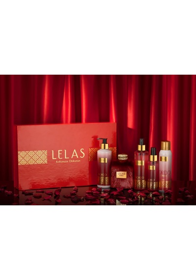 Lelas Bordo Unisex Parfüm Seti