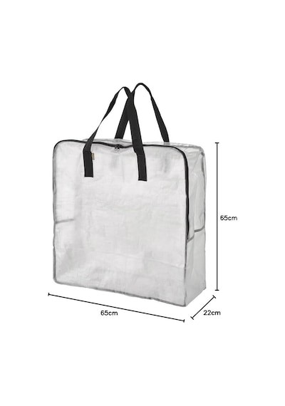 Dımpa Saklama Çantası, Dayanıklı Ve Şeffaf 65x22x65 Cm Temizlemesi Kolay - Sadece Durulayın Ve Kurulayın