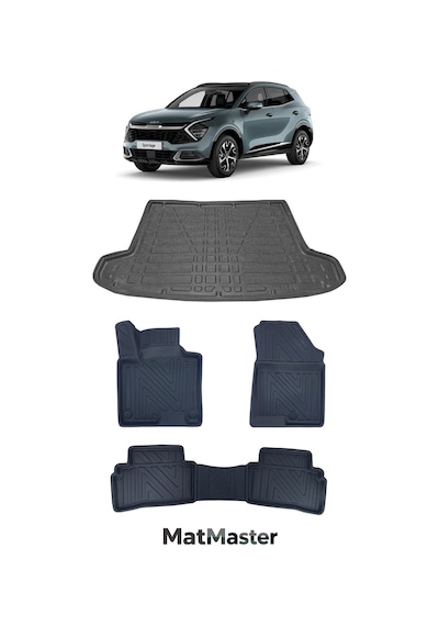 Kia Sportage 2026 Model 5d Premium Ekstra Havuzlu Paspas Ve Bagaj Havuzu Set