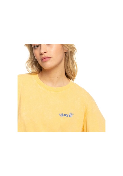 Roxy Moonlight Sun Bj Tees Kadın Tişört Sarı