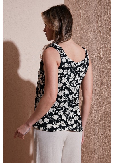 Fashion Friends Bayan Bluz 25y0289k1 Siyah Siyah