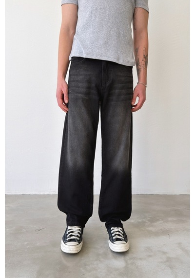 Flaw Eskitme Model Regular Jean-29100 Siyah