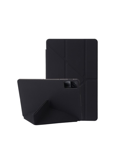 Xiaomi Pad 6 11 İnç 2023 Uyumlu Kılıf Katlanır Kalemlikli Standlı Uyku Modlu Akıllı Kapak Origami Kılıf