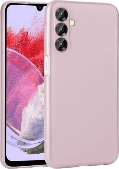 Galaxy M34 5g Kılıf Zore Premier Silikon Kapak Rose Gold