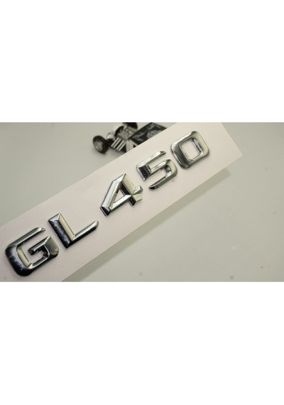 Benz Gl 450 Uyumlu Bagaj Krom Metal 3m 3d Yazı Logo