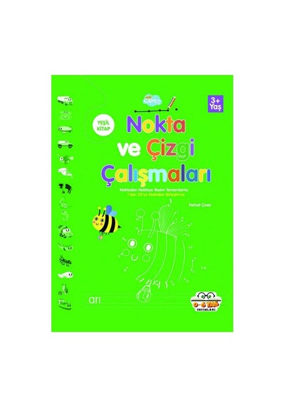 3-6 Yaşa Uygun Nokta Ve Çizgi Çalışmaları Seti - 4 Kitap