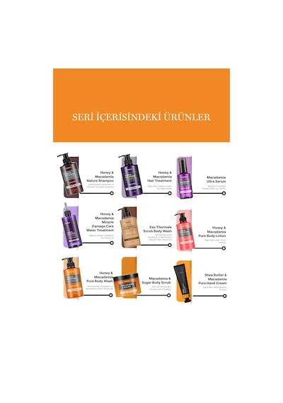 Kundal Honey & Macadamia Baby Powder Yoğun Nemlendirici Vücut Yıkama Jeli 100 ML