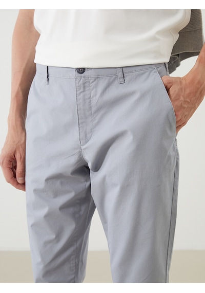 Lcwaıkıkı Classic Mavi Dar Kalıp Erkek Chino Pantolon