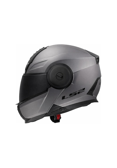 Ls2 Scope 2 Mat Tıtanıum Kask Siyah Vizör Mat Tıtanıum