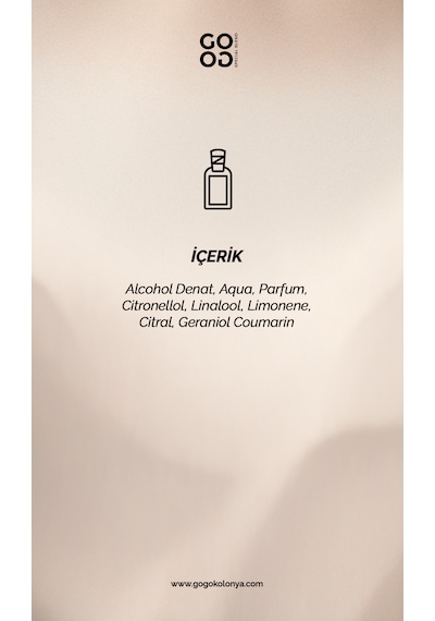 Gogo Aqua Kolonya 250ml Cam Şişe