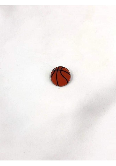 Herşey Nota Basketbol Topu Yaka İğnesi Rozet Çok Renkli