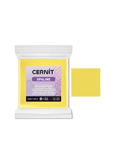 Cernit Opaline Polimer Kil 250G 717 Primary Yellow