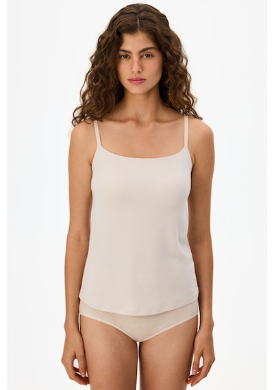 Penti İz Bırakmaz Seramik Bej Invisible Thin Strap Atlet