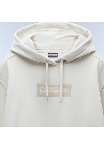 Napapijri B-box Logo H W Kadın Bej Sweatshirt Düz Np0a4hyqn901 Bej