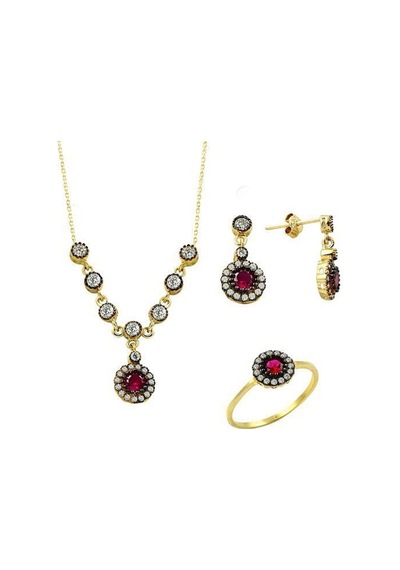 Üçlü Set Papatya 6,74 Gram 14 Ayar Altın