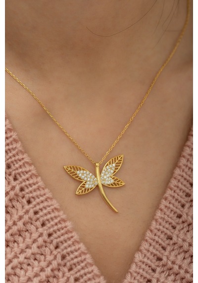 925 Ayar Gold Yusufcuk Kolye Kadın Gümüş Kolye