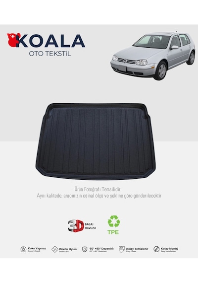 Volkswagen Golf 4 Hatchback 1998-2004 3d Bagaj Havuzu