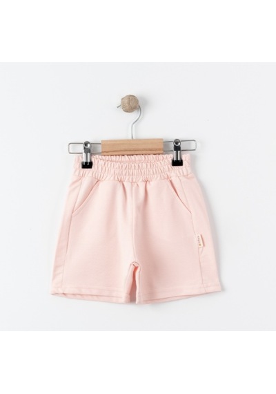 Tiffany Tekstil Tiffany Şort Oversize Theme Pudra