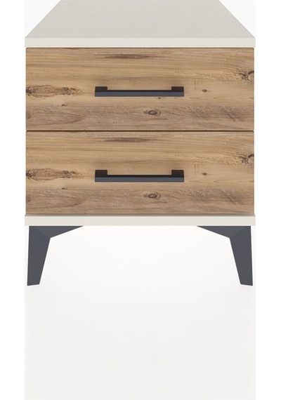 Hyperion Komodin 2 Çekmeceli 44x44x48 Aytaşı-çam Aytaşı