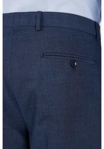 İmza Lacivert Esnek Yandan Cepli Comfort Fit Classic Pantolon 1003250154 Lacivert