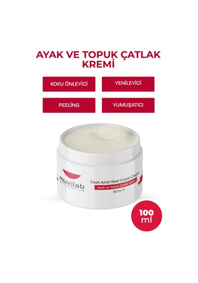 Ayak Ve Topuk Çatlak Çatlağı Kremi Ayak Bakımı Ayak Kokusu Önleyici Nemlendirici Yenileyici Krem