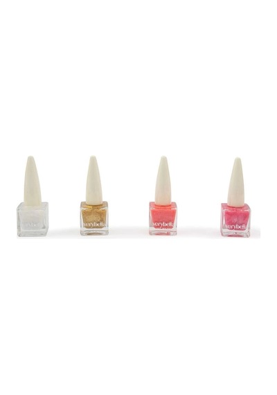 Vrb61000 Very Bella - Bear Tırnak Seti 4 Farklı Renk Oje+sticker+törpü+anahtar