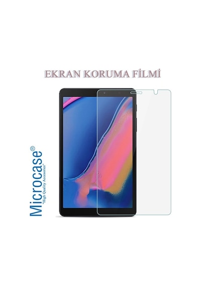 Samsung Uyumlu Tab A 8 T290 T295 T297 Silikon Kılıf Şefaf+Ekran Koruma