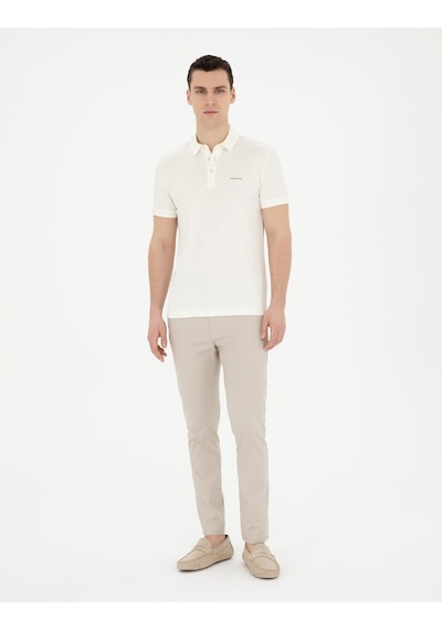 Pierre Cardin Erkek Bej Pantolon Kanvas-chino 50289194-vr011 Bej