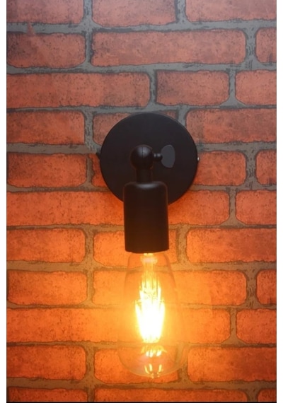 Mylights Rustik Mafsalı Hareketli Aplik E27