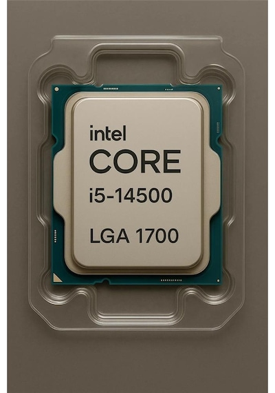 Intel Core İ5 14500 Tray 2,6 Ghz 24 Mb Cache 14. Nesil 1700p Kutusuz Fansız İşlemci