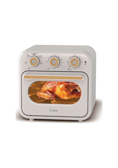 Kiwi KAF-5556 16 L Zamanlayıcılı 360 Derece Dönüş Sistemli Yağsız Fritöz