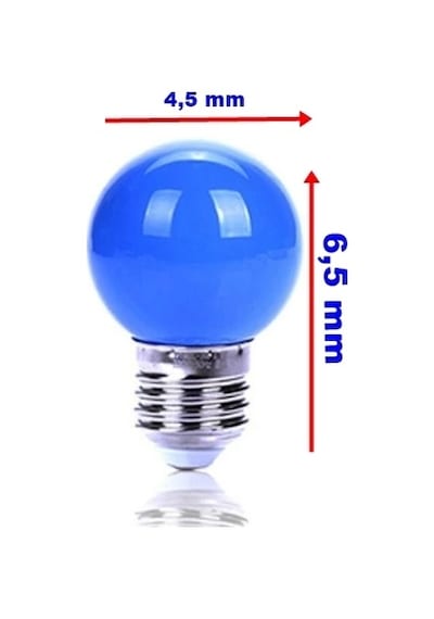 Cata Mavi 1w Ledli Gece Lambası E-27 Duylu