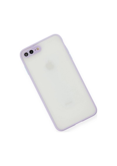 Apple iPhone Uyumlu,  7 Plus Kılıf Montreal Silikon Kapak - Mor