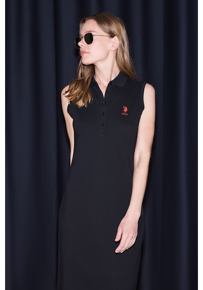 U.s. Polo Assn. Kadın Siyah Elbise Örme 50323571-vr046