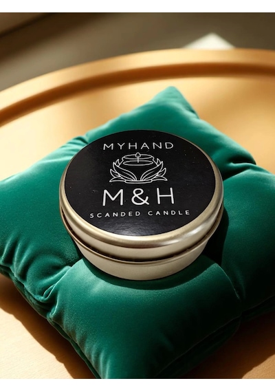 Myhand Soyawax Gold Teneke Amour Eternal Esans Kokulu Mum 60 Gr Altın