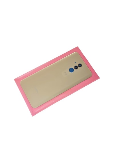 Mate 20 Lite Arka Kapak Cam Kamera Lensi Gold