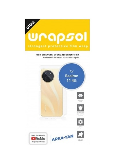 Realme 11 4g Arka Ve Yan Koruyucu Poliüretan Film