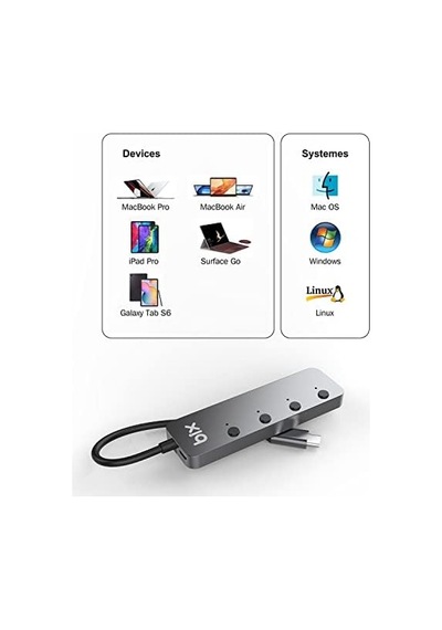 Bx20hb Type-c&apos Den 4 Port Usb 3.2 Hub 01