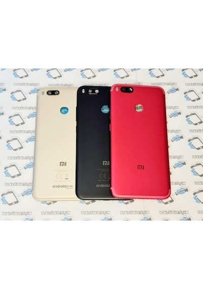 Xiaomi Uyumlu Mi A1 Kasa Arka Pil Batarya Kapağı (Tuş) (275893552)