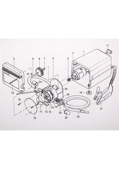 25262 Ap 12 Yağ Pompası 12 Volt