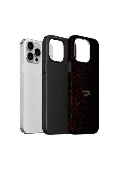 Velvoria Valestra Gece Leopar Apple iPhone Uyumlu 12 Pro Max Darbe Korumalı Kılıf Valestra Select - Gece Leopar