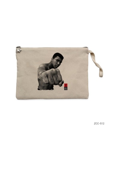 Zepplin Giyim Muhammed Ali Punch Clutch Astarlı Cüzdan / El Çantası