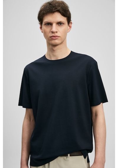 Lufian Finto Modern Grafik Erkek T-shirt 111020323 Lacivert