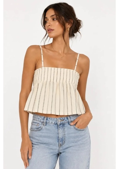 Only Kadın Krem Üst Askılı Bluz 15375296 Bej