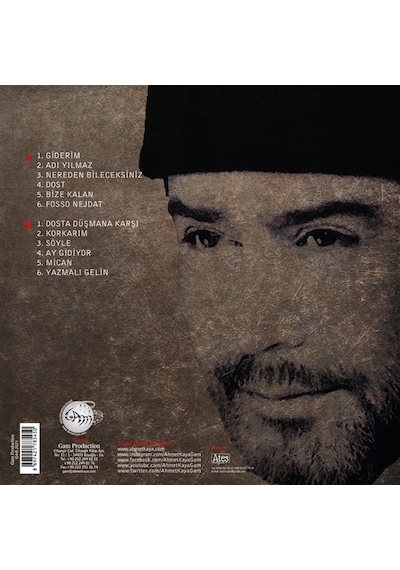 Ahmet Kaya - Dosta Düşmana Karşı Plak